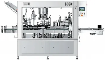 Automatický etiketovací stroj s kapslovaním GAI 6063 W